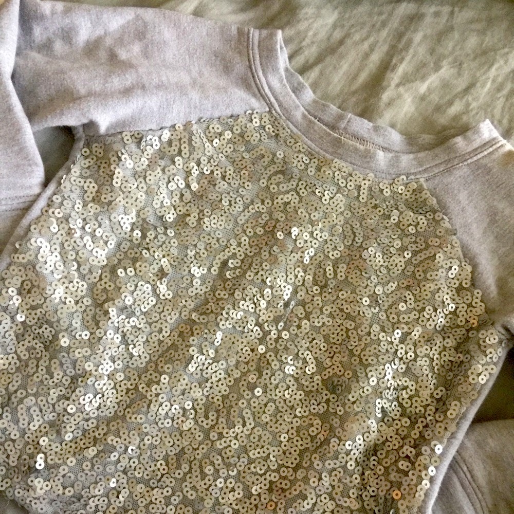 Embellished Toddles grey sweatshirt (c17)